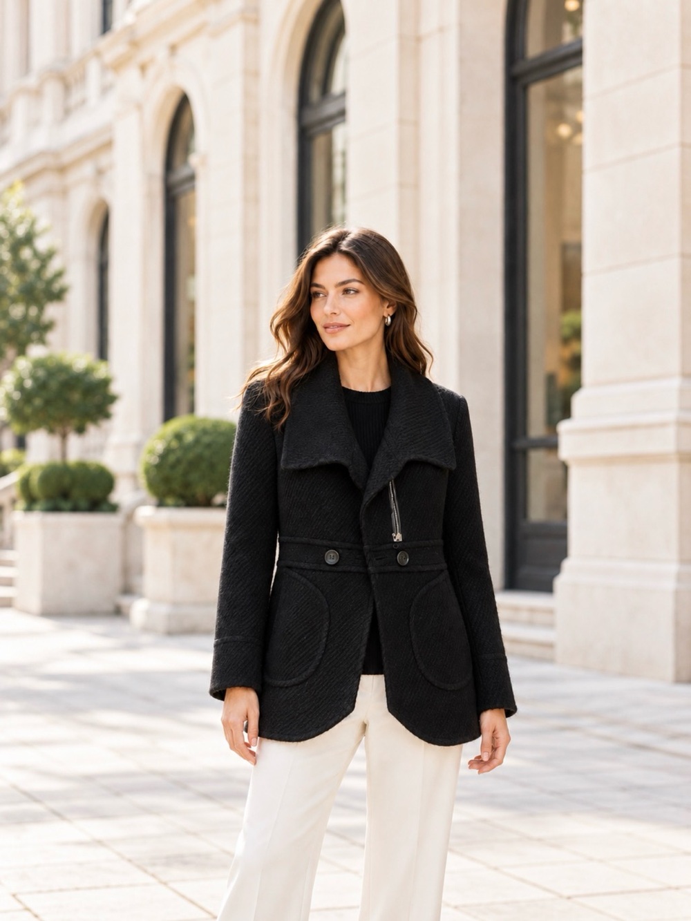 Searle mohair Coat - Picture 3 of 8